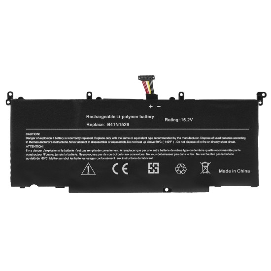  Asus GL502V, B41N1526 Notebook Bataryası - Ver.1
