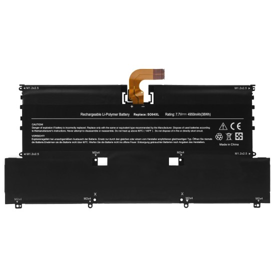  Hp Spectre 13-v, 13-v000, SO04XL Notebook Bataryası - Ver.1A