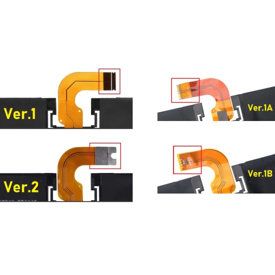  Hp Spectre 13-v, 13-v000, SO04XL Notebook Bataryası - Ver.1A