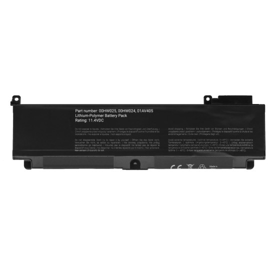  Lenovo ThinkPad T460s, T470s Notebook Bataryası - Ver.1 (Üst)