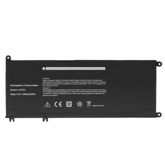  Dell Inspiron 7586, 7786, 33YDH Notebook Bataryası