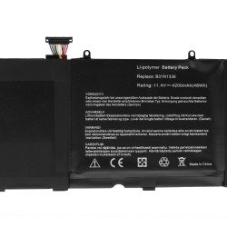  Asus S551L, B31N1336, C31-S551 Notebook Bataryası