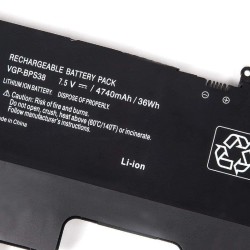  Sony Vaio Pro 13 Serisi, SVP13, VGP-BPS38 Notebook Bataryası