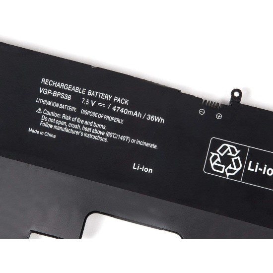  Sony Vaio Pro 13 Serisi, SVP13, VGP-BPS38 Notebook Bataryası