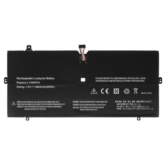  Lenovo IdeaPad Yoga 900-13ISK, L14M4P24 Notebook Bataryası