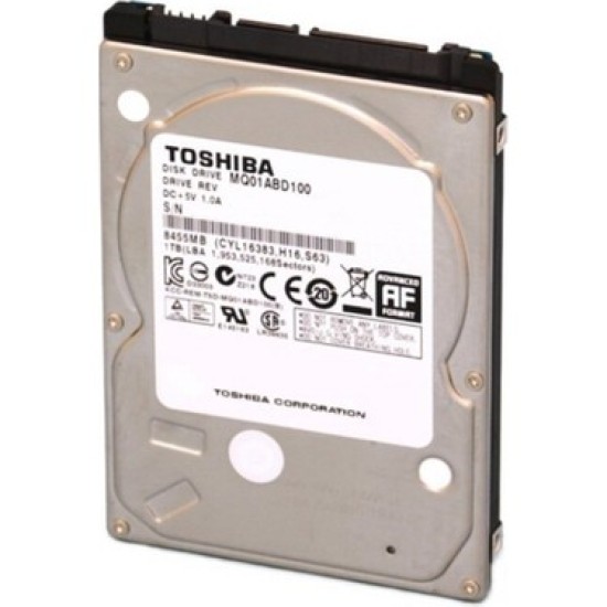 Toshiba 2.5" 1TB SATA 3.0 8MB Önbellek 5400Rpm Harddisk