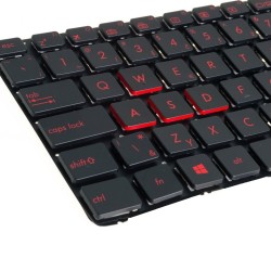 Asus VivoBook Pro N752VX Klavye Siyah Işıklı