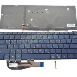 Asus ZenBook 3 UX390UA Klavye Işıklı Koyu Mavi ASM16B9 0KNB0 D608KO00