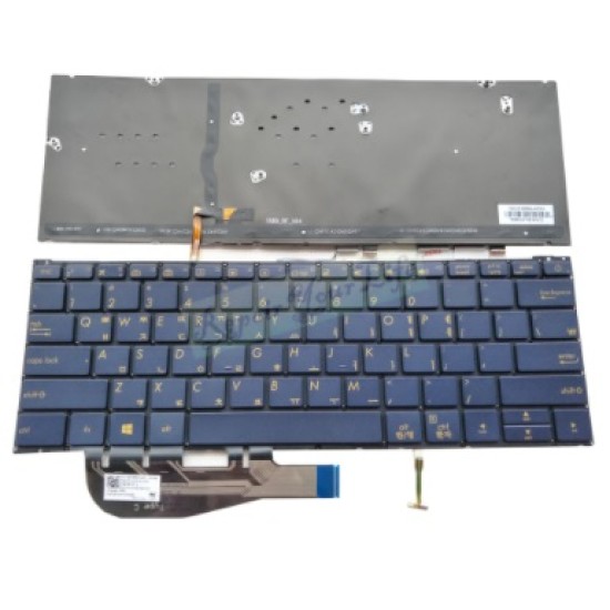 Asus ZenBook 3 UX390UA Klavye Işıklı Koyu Mavi ASM16B9 0KNB0 D608KO00