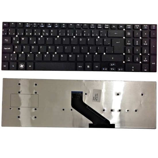 Acer Aspire E1-572, E1-572G, E1-572P, E1-572PG Notebook Klavye  Siyah - TR