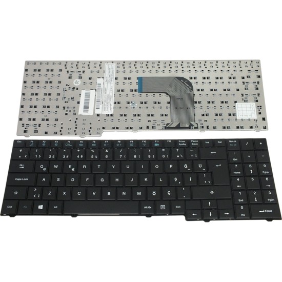Casper MB50 Notebook Klavyesi - Siyah - TR Casper MB50 Notebook Klavyesi - Siyah - TR