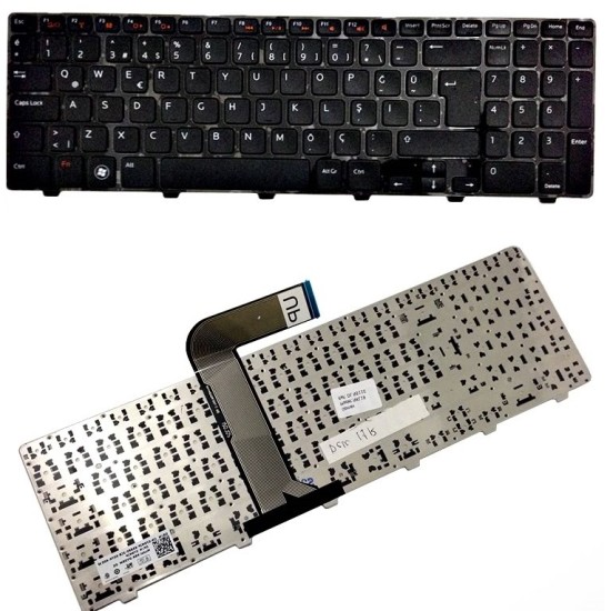 Dell Inspiron N5110, 15R-N5110 Notebook Klavye - Tuş Takımı / TR