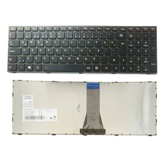 Lenovo G50-70, G5070 Notebook Klavye - Tuş Takımı / Siyah - TR