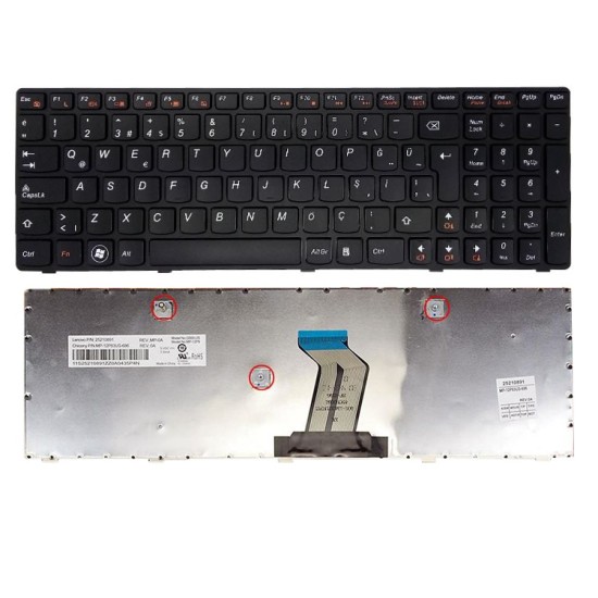 Lenovo G510 Notebook Klavye - Tuş Takımı / TR