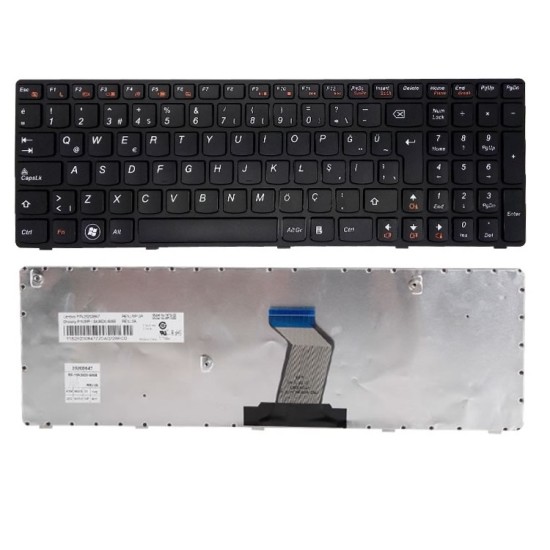 Lenovo IdeaPad Z570, Z570A Notebook Klavye - Tuş Takımı / TR