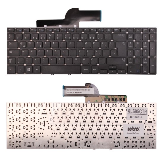 Samsung NP350E5C, NP355V5C Notebook Klavyesi - Siyah - TR Samsung NP350E5C, NP355V5C Notebook Klavyesi - Siyah - TR