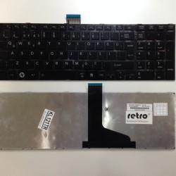 Toshiba Satellite C850, L850 Notebook Klavyesi - Siyah - TR