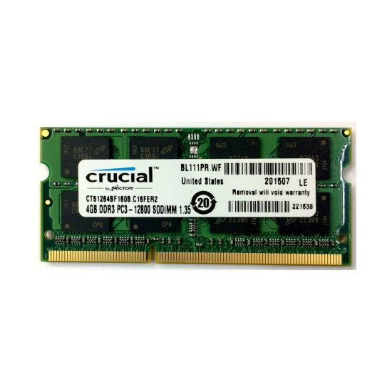Crucial NTB 4GB 1600MHz DDR3 CT51264BF160B