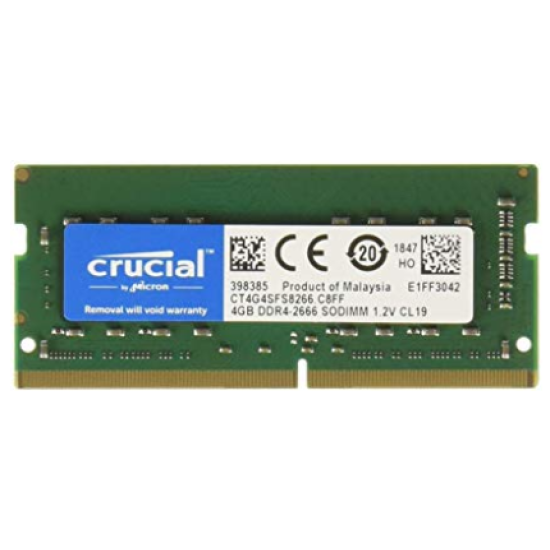 Crucial NTB 4GB 2666MHz DDR4 CT4G4SFS8266